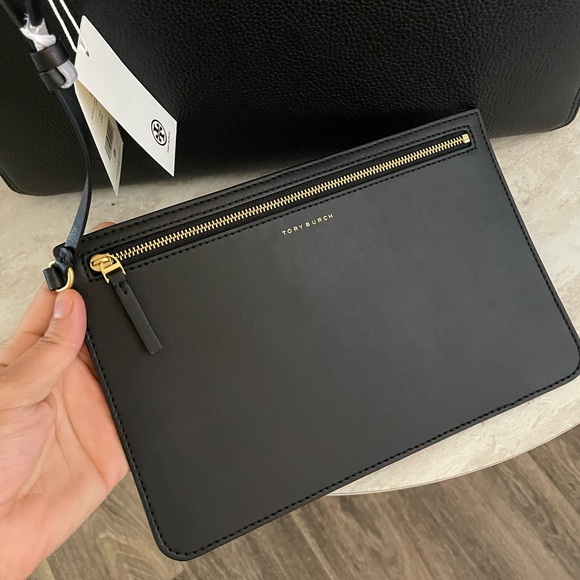 New , tory burch large blake tote & clutch - Picture 6 of 14